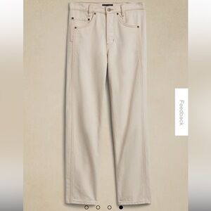 NWT Relaxed High Rise Straight jeans-25